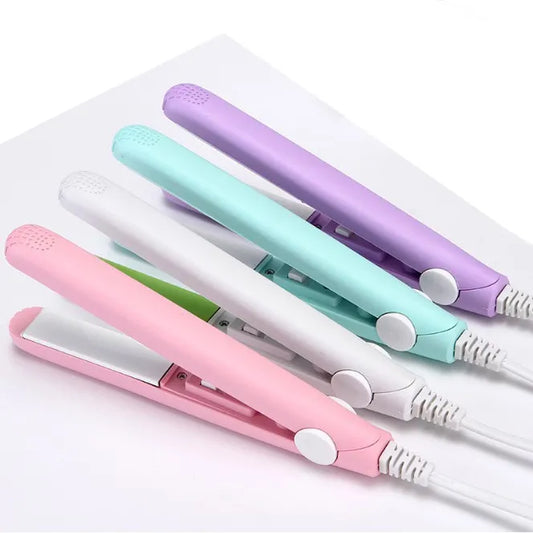 Travel Mini Hair Flat Iron Ceramic Plate Hair Straightener & Straightner